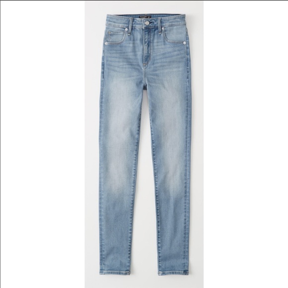 Abercrombie & Fitch Denim - Abercrombie & Fitch High Rise Super Skinny Jeans